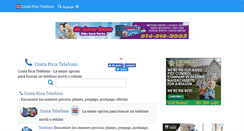 Desktop Screenshot of costaricatelefono.com